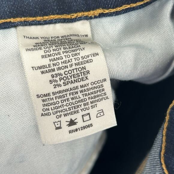 Imogene And Willie Josette Jeans Dark Wash Womens Size Waist 31" Inseam 27" USA - Picture 7 of 15